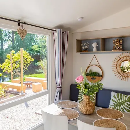 キャンプ場 Blue Grass Ranch - Mobilhome Cactus Bischoffsheim