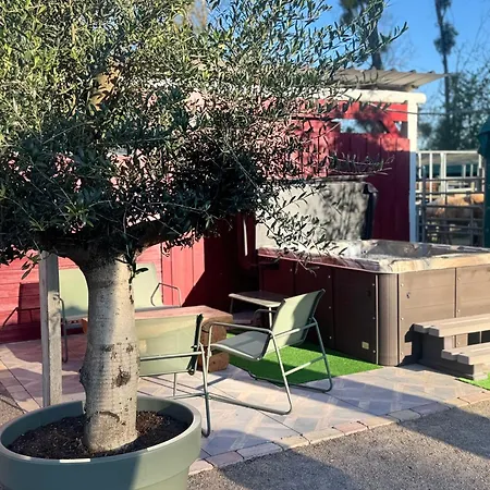 Blue Grass Ranch - Mobilhome Cactus & Jacuzzi * Bischoffsheim