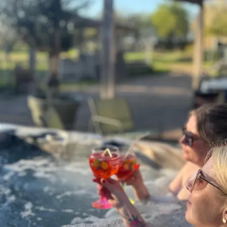 Kemping Blue Grass Ranch - Mobilhome Cactus & Jacuzzi Bischoffsheim