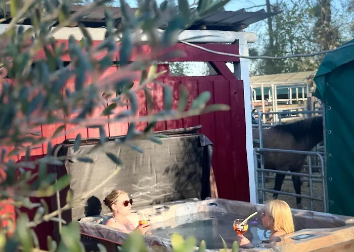 Blue Grass Ranch - Mobilhome Cactus & Jacuzzi * Bischoffsheim